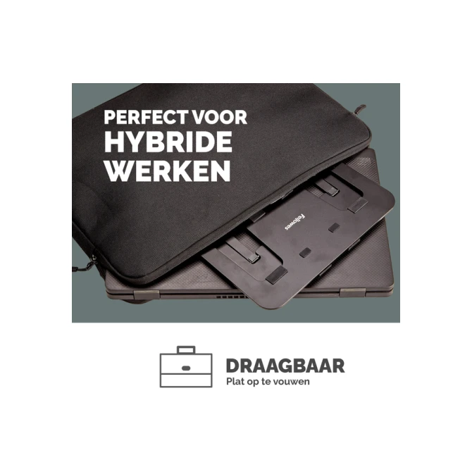 Laptopstandaard Fellowes Alumia zwart