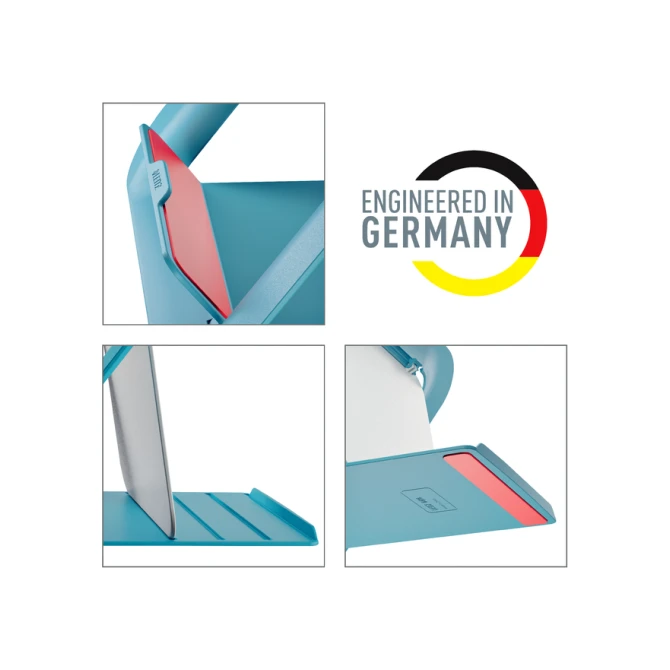 Laptopstandaard Leitz Ergo Cosy verstelbaar recyled blauw