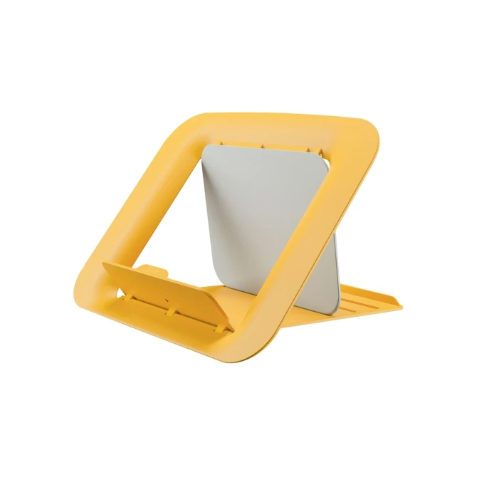 Laptopstandaard Leitz Ergo Cosy verstelbaar recyled geel