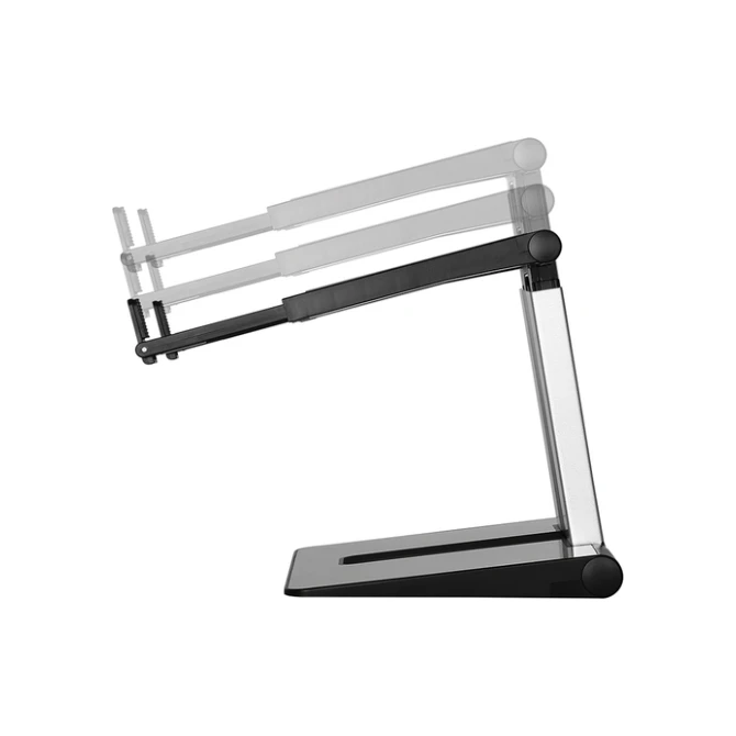 Laptopstandaard Neomounts NSLS200 opvouwbaar zwart zilver