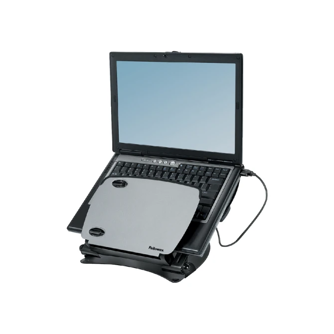 Laptopstandaard Professional series metaal + USB