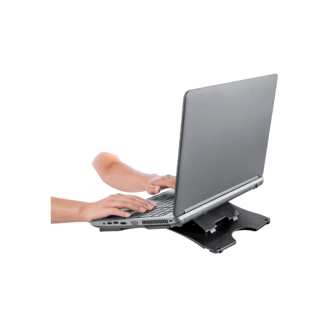 Laptopstandaard Quantore verstelbaar antraciet