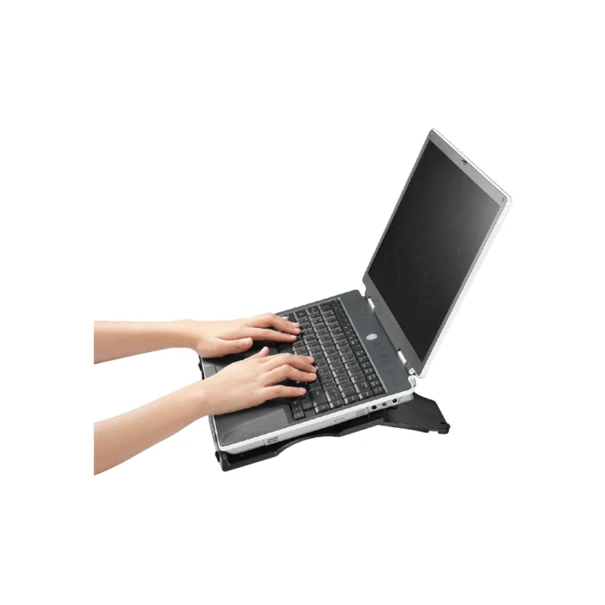 Laptopstandaard Quantore verstelbaar antraciet