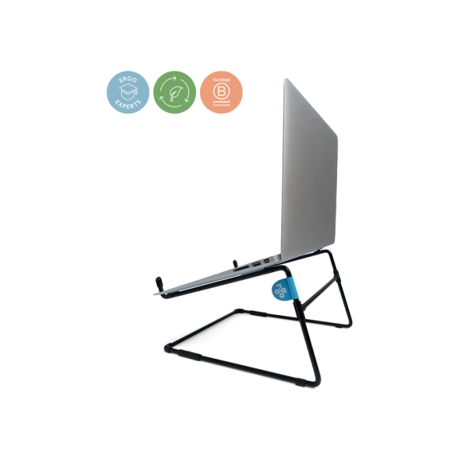 Laptopstandaard R-Go Office Zwart