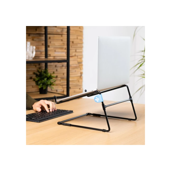 Laptopstandaard R-Go Office Zwart