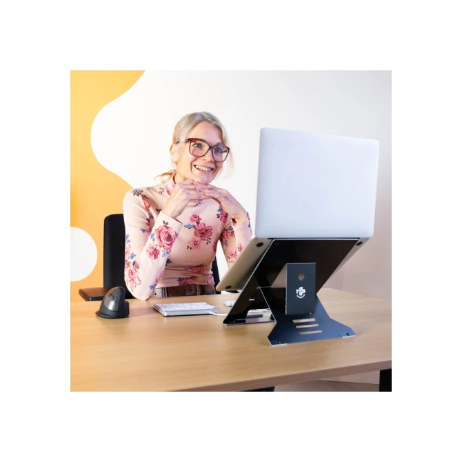 Laptopstandaard R-Go Riser Documenthouder