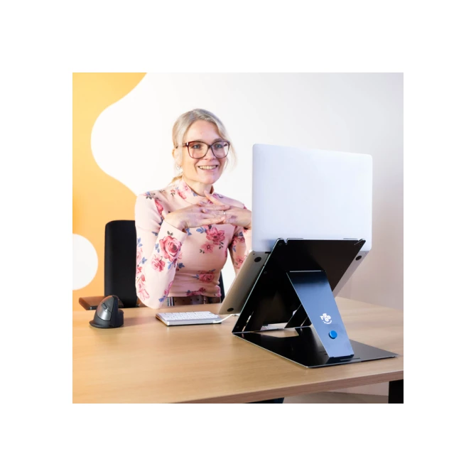 Laptopstandaard R-Go Riser DUO