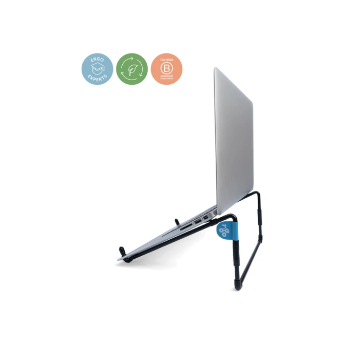 Laptopstandaard R-Go Travel Zwart
