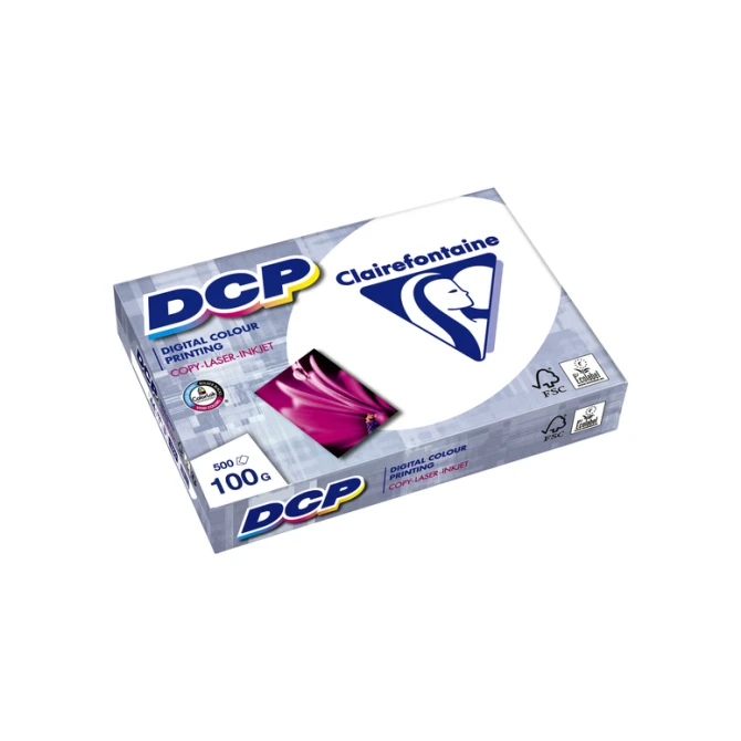 Laserpapier Clairefontaine DCP A4 100gr wit 500 vel