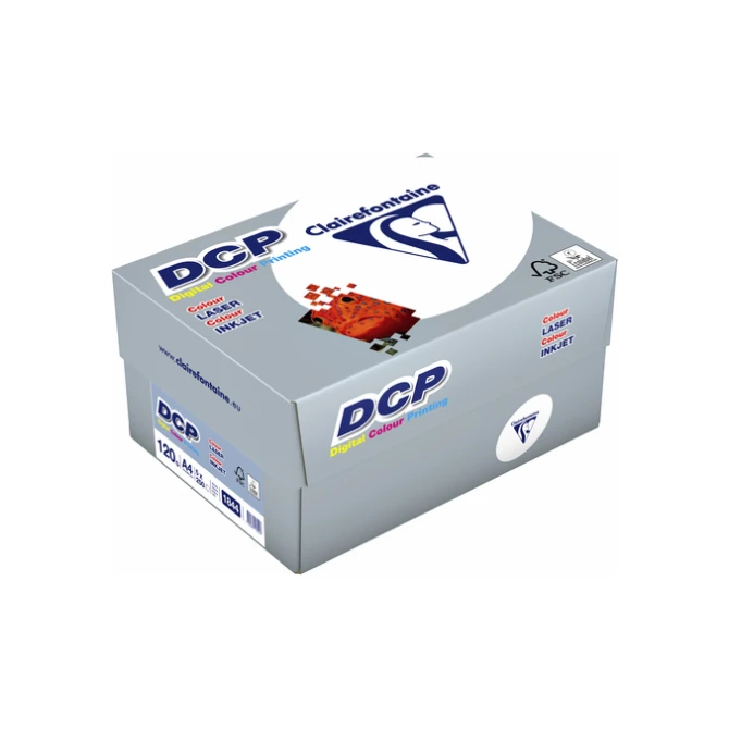 Laserpapier Clairefontaine DCP A4 120gr wit 250 vel