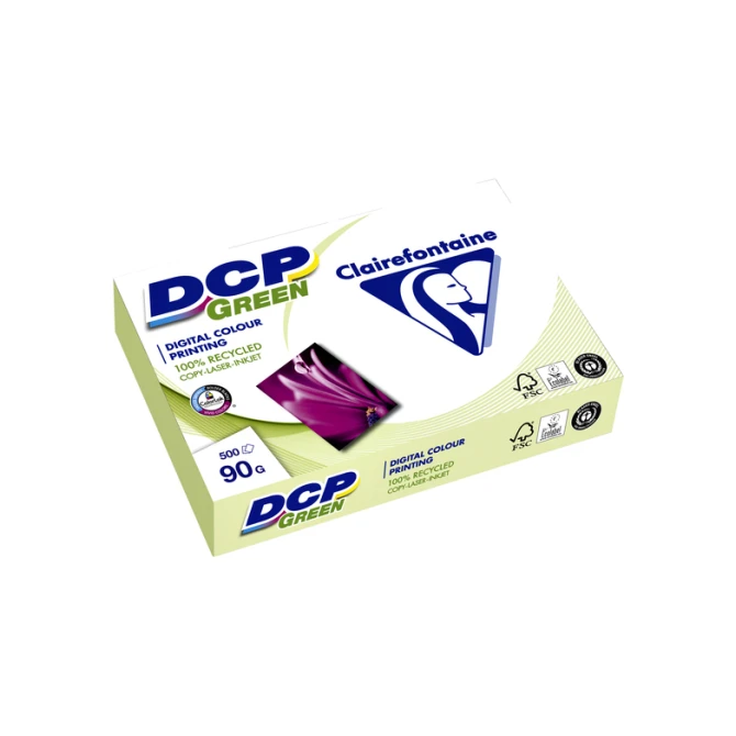 Laserpapier Clairefontaine DCP Green A4 90gr wit 500 vel