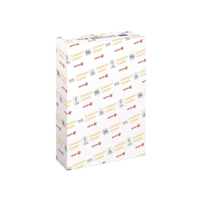 Laserpapier Xerox Colotech+ glossy coated A3 200gr wit 250 vel