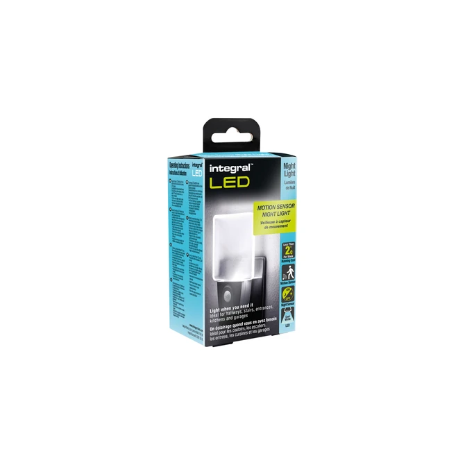 Led nachtlamp Integral 4000K koel wit 0.5W 220V 7lumen sensor