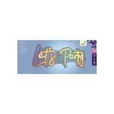 Ledbord Lumineo indoor USB neon Let's Party led Colour change effects