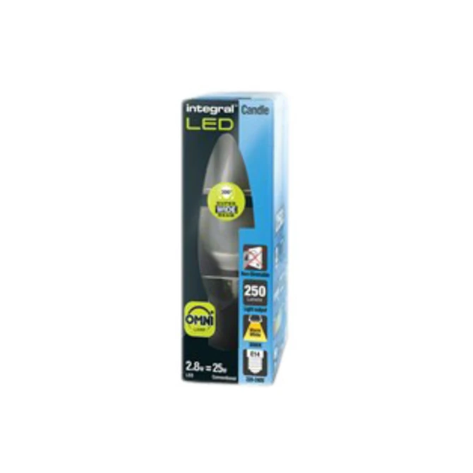Ledlamp Integral E14 2700K warm wit 2W 250lumen