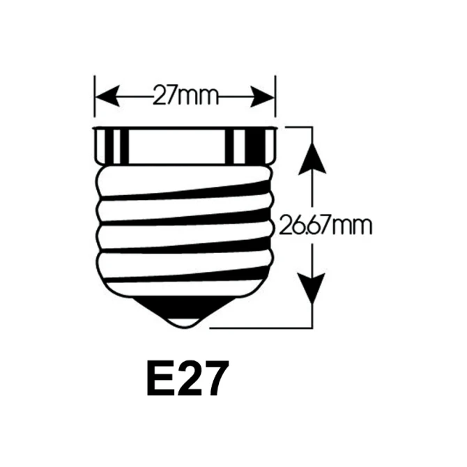 Ledlamp Integral E27 2700K warm wit 2W 250lumen