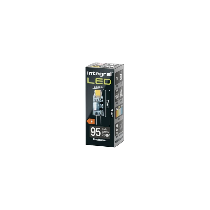 Ledlamp Integral GU4 2700K warm wit 1.1W 95lumen