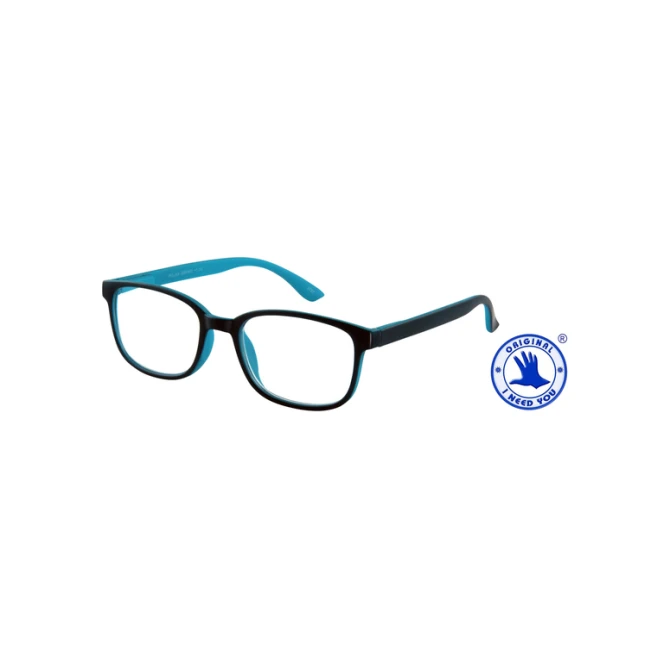Leesbril I Need You +1.00 dpt Relax blauw-lichtblauw