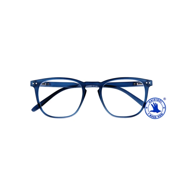 Leesbril I Need You +2.00 dpt Tailor donkerblauw
