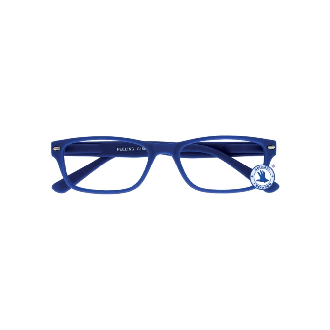 Leesbril I Need You +2.50 dpt Feeling blauw