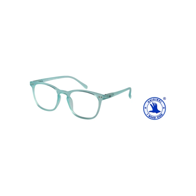 Leesbril I Need You +3.00 dpt Frozen blauw