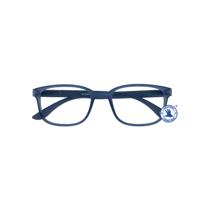 Leesbril I Need You +3.00 dpt Rainbow blauw