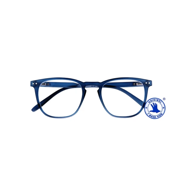 Leesbril I Need You +3.00 dpt Tailor donkerblauw