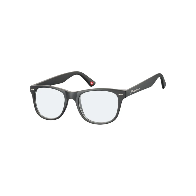 Leesbril Montana +3.00 dpt blue light filter zwart