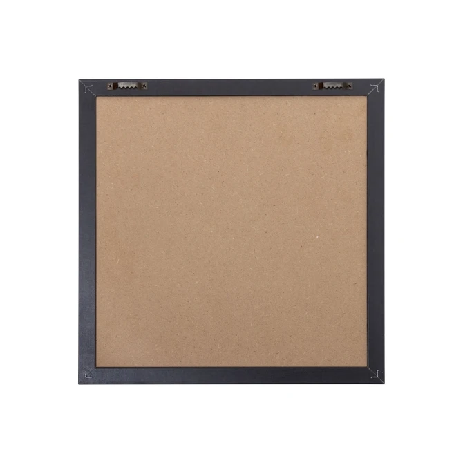 Letterbord IEZZY 30x30cm zwart hout