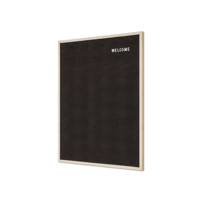 Letterbord IEZZY 60x80cm naturel hout