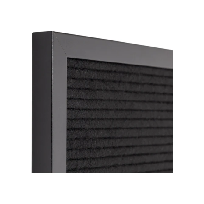 Letterbord IEZZY 60x80cm zwart hout