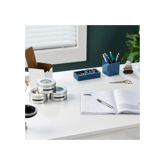 Lettertang Dymo Junior embossing blauw