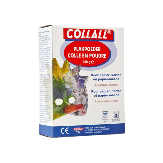 Lijm Collall plakpoeder 250gr