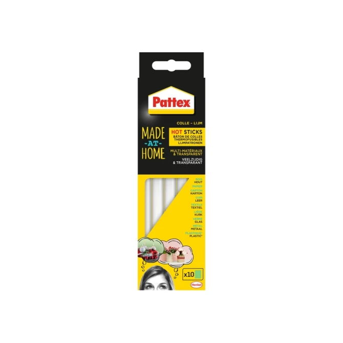 Lijmpatroon tbv lijmpistool Pattex hobby 10 stuks