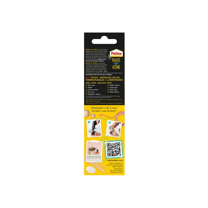 Lijmpatroon tbv lijmpistool Pattex hobby 10 stuks