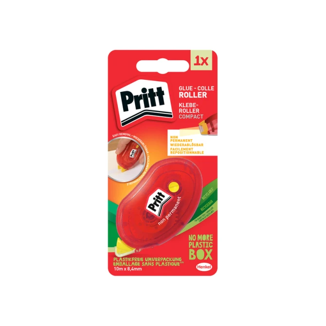 Lijmroller Pritt Compact non permanent 10m op blister