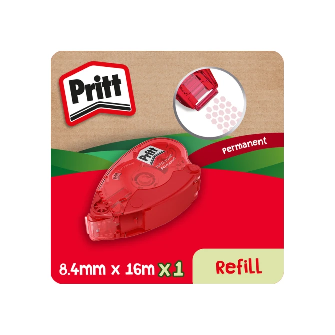 Lijmroller Pritt Compact permanent 10m