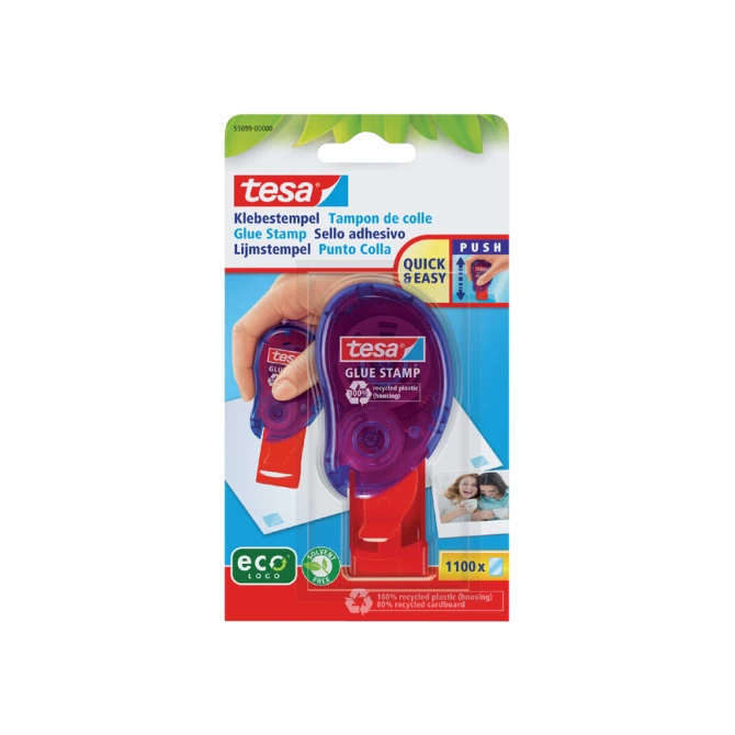 Lijmstempel tesa® transparant