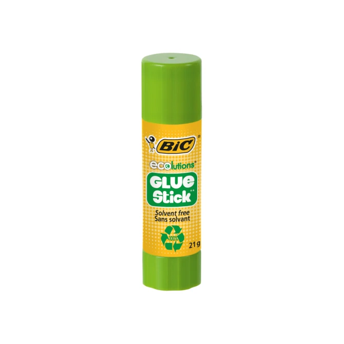 Lijmstift Bic ecolutions 21gr doos à 12+8 gratis