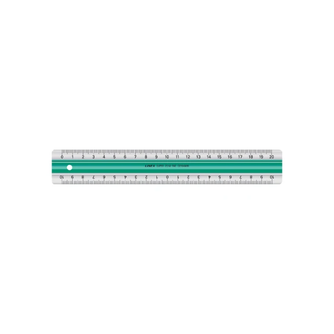 Liniaal Linex super S20 20cm transparant