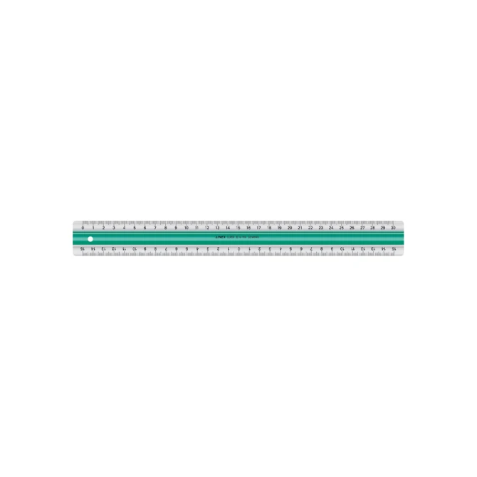 Liniaal Linex super S30 30cm transparant