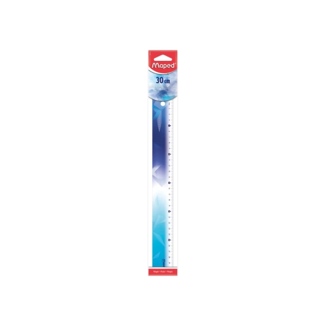 Liniaal Maped Arctic Vibes 30cm blauw