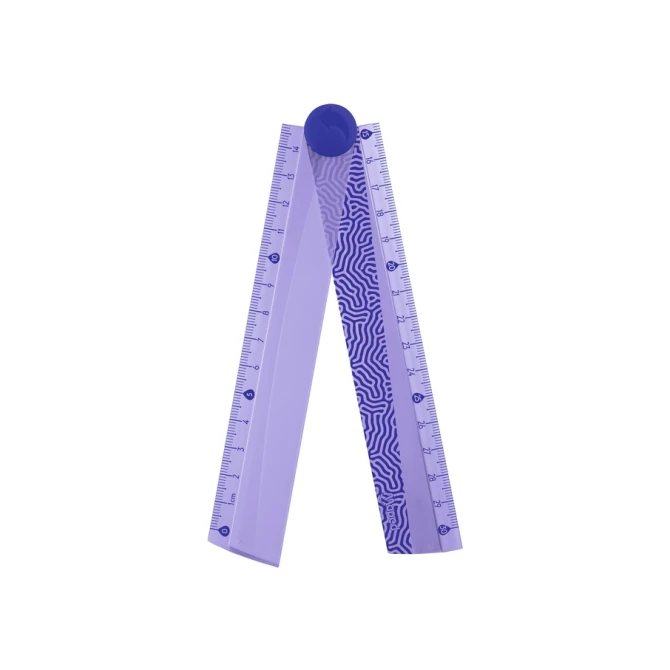Liniaal Maped Deepsea Paradise opvouwbaar 30cm paars