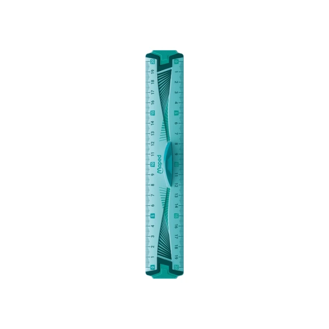Liniaal Maped Flex met grip 20cm assorti