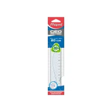 Liniaal Maped Geometric 20cm transparant
