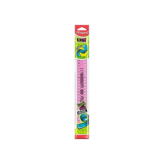 Liniaal Maped Twist 'n Flex 30cm assorti