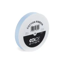 Lint Colop E-mark 15mmx25m blauw Lint Colop E-mark 15mmx25m blauw