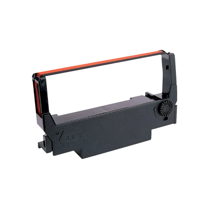Lint Epson S015245 voor ERC38 nylon zwart/rood