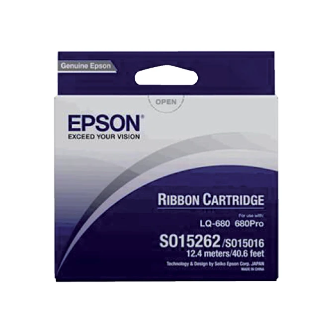 Lint Epson S015262 voor LQ-670 nylon zwart