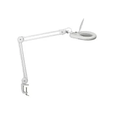 Loeplamp MAUL Viso LED tafelklem wit